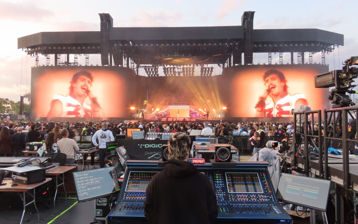 Benson Boone’s Engineers Positively Flip Over DiGiCo Quantum Consoles