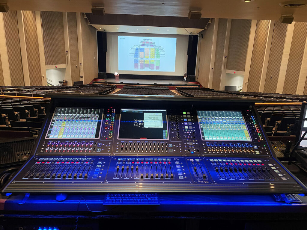 West Point’s Eisenhower Hall Theatre – also known as Ike Hall – installed a DiGiCo Quantum338 mixing console at front of house just prior to its 50th anniversary season
