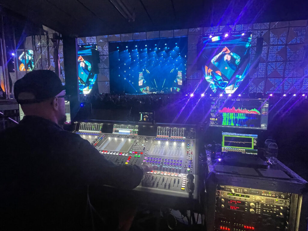 Simon Kemp – FOH for Ed Sheeran